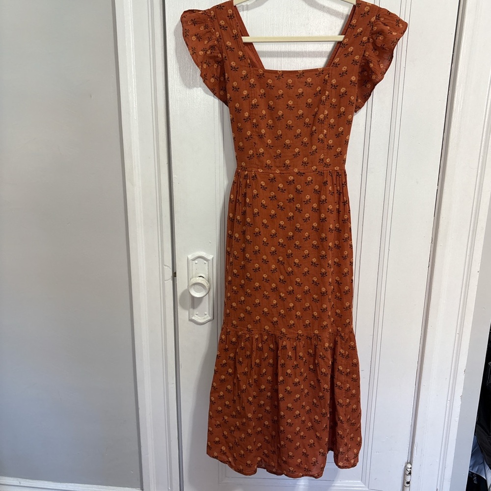Madewell Floral Midi Dress - XS